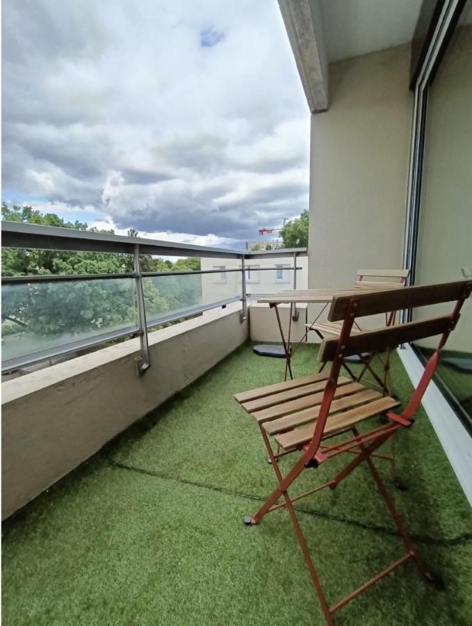 Appartement Sans Vis A Vis A 2 Min De La Rocade Rennes Dış mekan fotoğraf